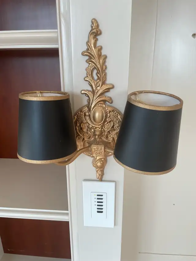 Antique brass sconces632346786407711222