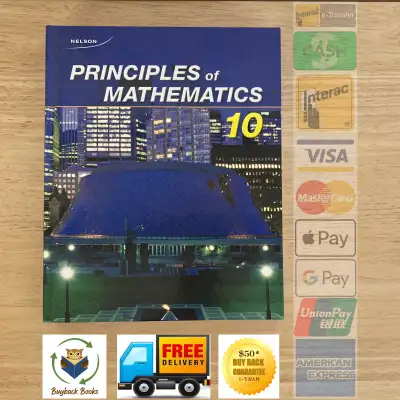 Nelson PRINCIPLES OF MATHEMATICS 10, Inner GTA Delivery, View more