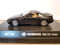 1:43 Diecast Detail Cars Nissan 300 ZX Coupe Black