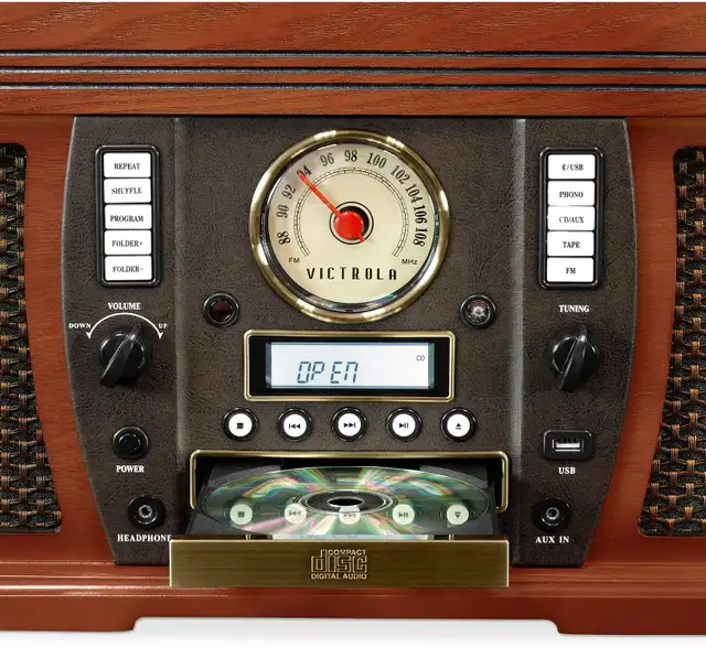 Victrola Aviator 8-in-1 Bluetooth Record Player in General Electronics in Oakville / Halton Region - Image 3