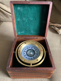 Stanley London Antique reproduction compass