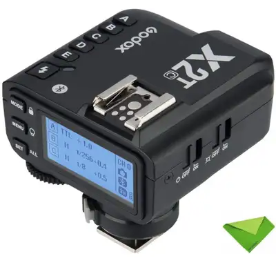Godox X2T-C Canon TTL Flash Trigger (HSS, Bluetooth, TCM), View more