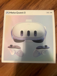 META Quest 3 - 512gb - like new - negotiable 
