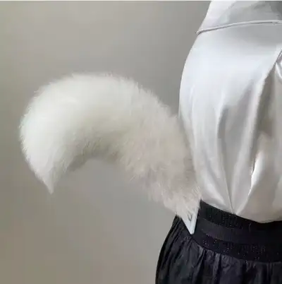 Furry Fox Tail Faux Fur Cosplay Fox Wolf Cat Dog Animal Tail, View more