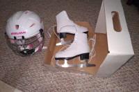 Like-new! Girl's skates (Y12 size)