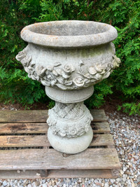 Concrete Planter Fountain or bird bath