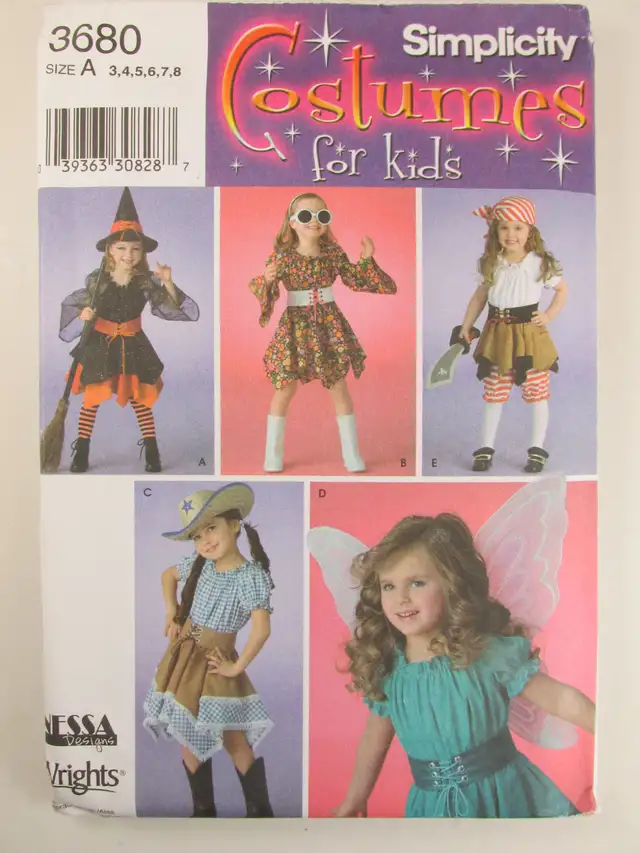 Costumes' Sewing Patterns Children's Halloween Uncut in Hobbies & Crafts in Saskatoon - Image 3