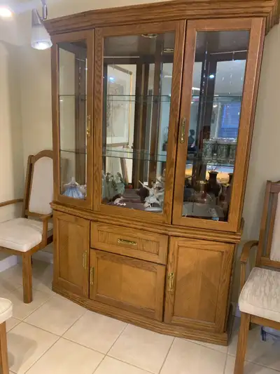Oak cabinet, View more