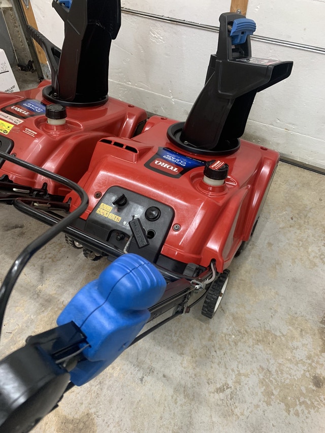 TORO POWER CLEAR RTEK NO ELECTRIC STARTER BUT START GIRST PULL