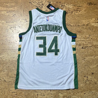 Brand NEW  Giannis Antetokounmpo NBA Milwaukee Bucks jersey chan