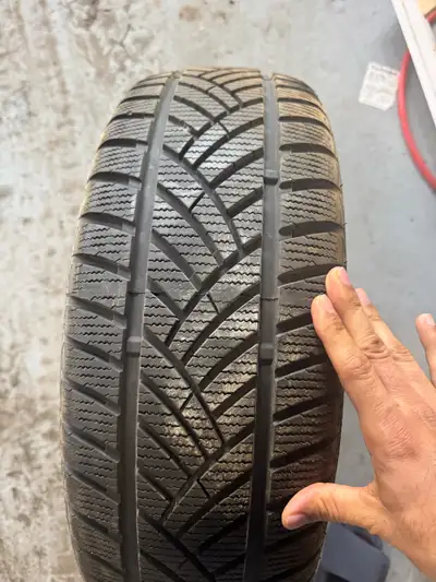 I am selling a set of Linglong Green-Max Winter HP winter tires, size 215 65 R16, perfect for provid...