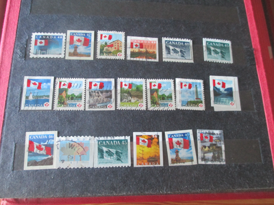 Cancelled Canadian Stamps – Maple Leaf 60+, View more