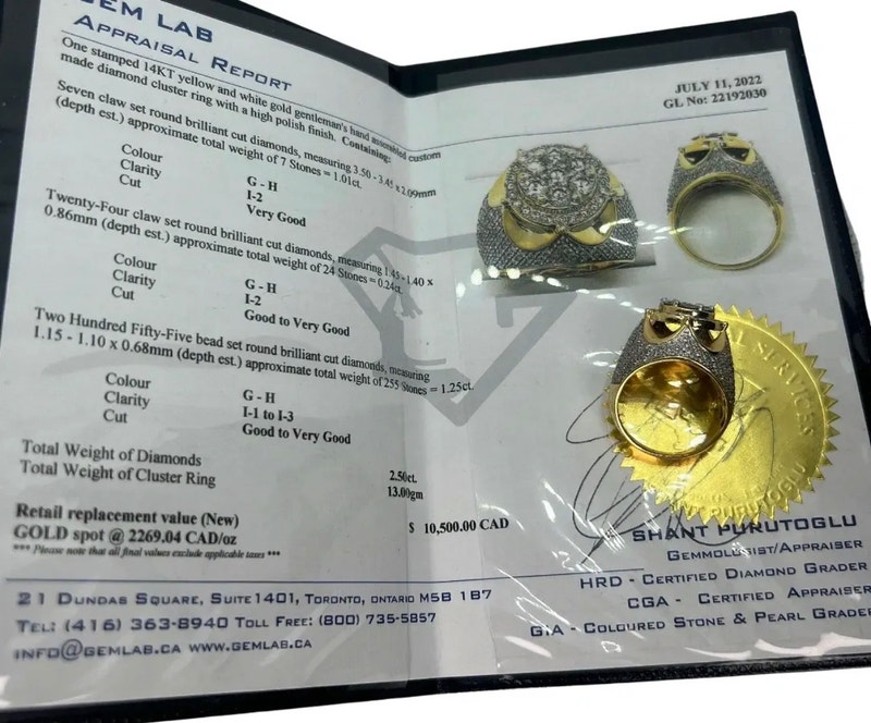 Mens Diamond Ring Jewellery & Watches City of Toronto Kijiji