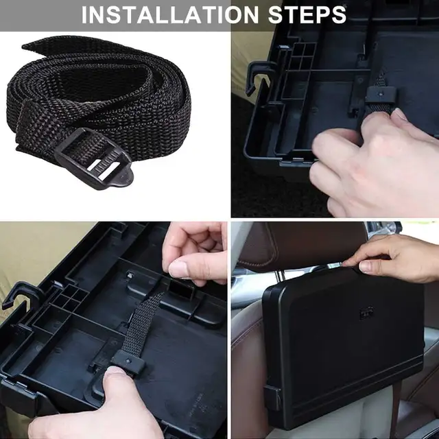 Multi-Functional Portable Foldable Car Backseat Tray Desk62864362868355124