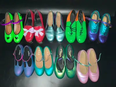 Hand Painted Dance Shoes - $40 each, View more