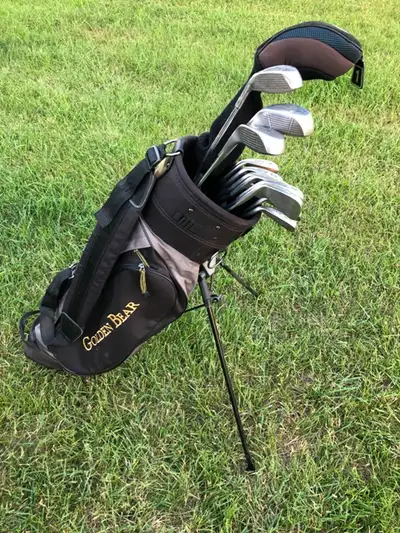13 PC mens right handed golf club set with a bag, View more