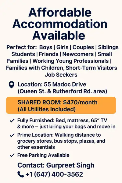 Room For Rent