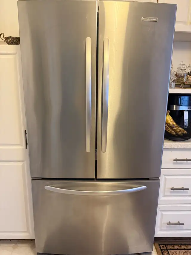 KitchenAid 36-inch French Door Refrigerator (stainless steel fin in Refrigerators in City of Toronto - Image 2