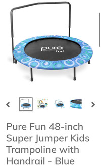 Pure Fun 48-inch Super Jumper Kids Trampoline