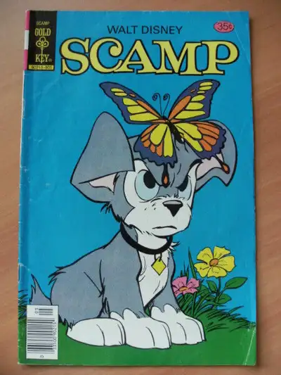Walt Disney - SCAMP, # 41 (Gold Key Cover) This vintage, rare comics book / magazine is issue Number...