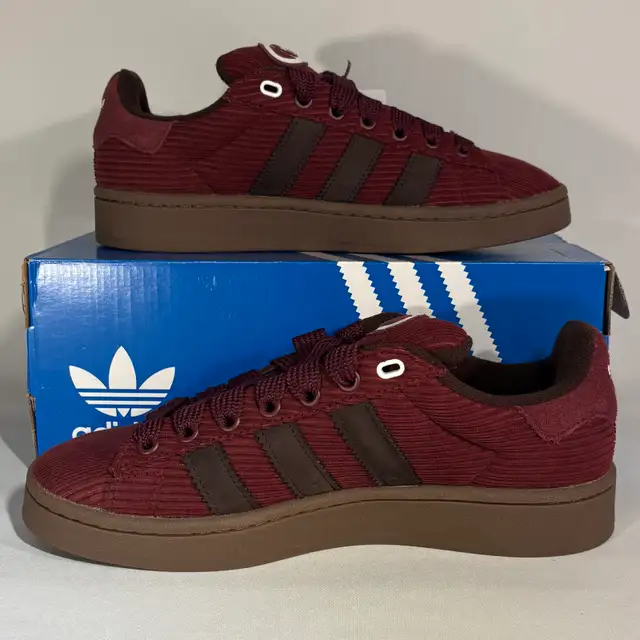 NEW ADIDAS CAMPUS 00s SHADOW RED DARK BROWN MENS SHOES SIZE 7.5  in Men's Shoes in Mississauga / Peel Region - Image 4