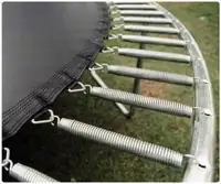 Outdoor Rust Resistant Trampoline Springs / V rings