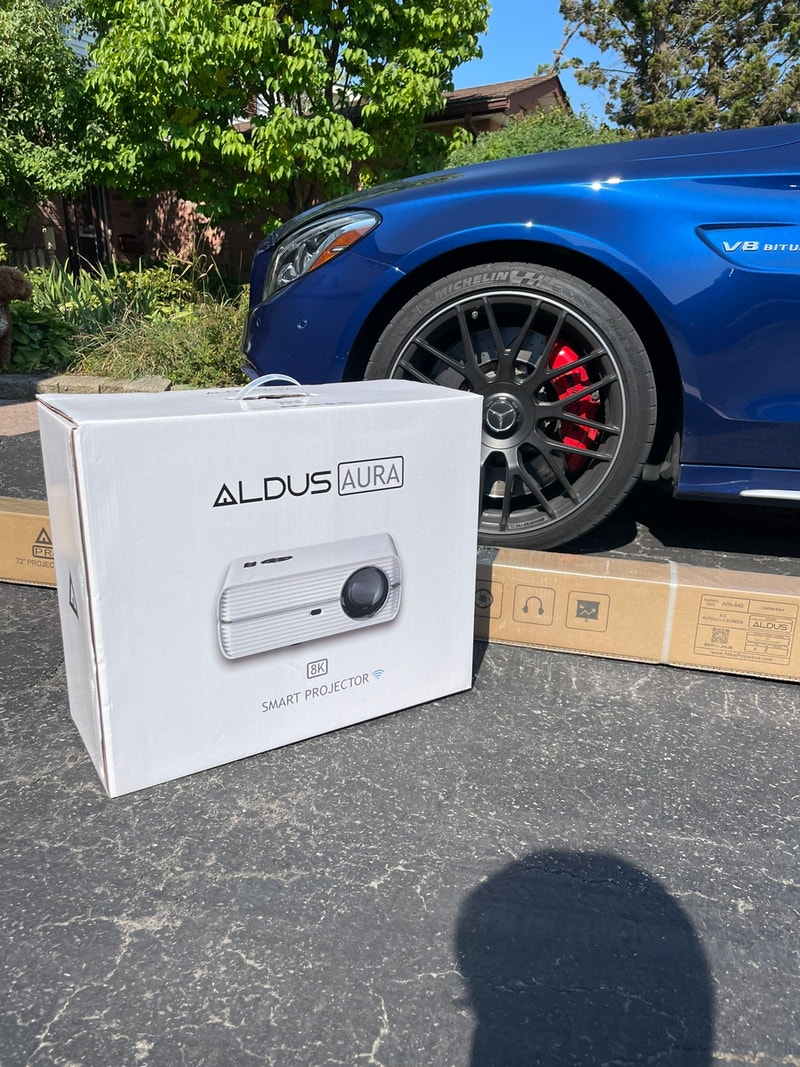 Aldus 8K Projector and Screen Entertainment Kitchener / Waterloo