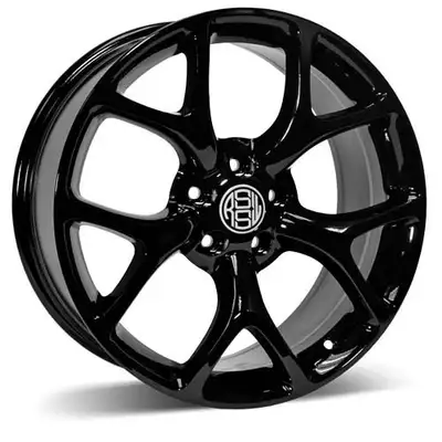 Selling Brand New In Box (Never Used, Never Mounted) 17 Inch RSSW Aero Alloy Gloss Black Rims (Set o...