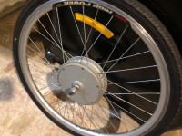 E-bike 26” driven front wheel