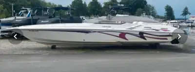 Looking for a Fountain boat, preferably 35’ Lightning but show me what you got