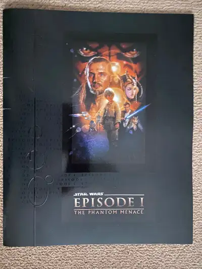 Vintage 1999 Star Wars Episode One "The Phantom Menace" Movie program booklet Very good condition. T...