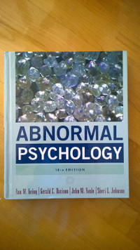 Abnormal Psychology-10th Edition