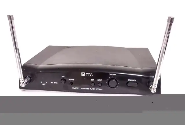 TOA Wireless Transmitter Microphone WM-4310 A01, Diversity wirel in Pro Audio & Recording Equipment in Kitchener / Waterloo - Image 3