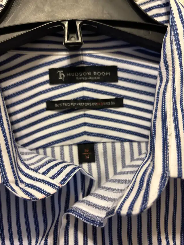 HBC Hudson Room French Cuff Dress Shirt in Men's in Kitchener / Waterloo - Image 4