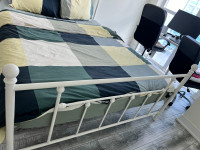 Queen size bed frame available for sale