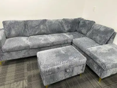Corduroy Sectional Sofa, View more