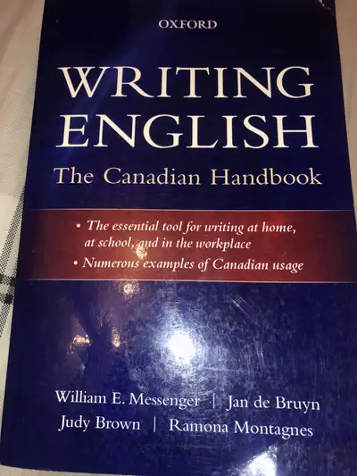 Writing English the Canadian handbook, View more