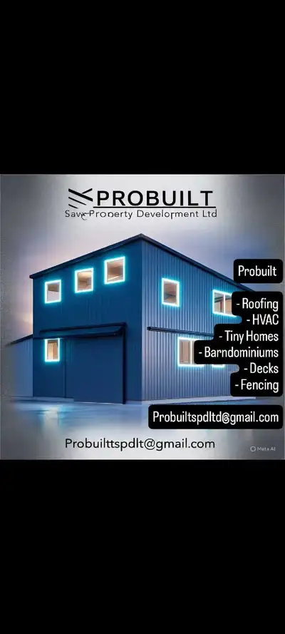 Business Investment Opportunity – Seeking Active or Silent Partner Probuilt Property Development LTD...