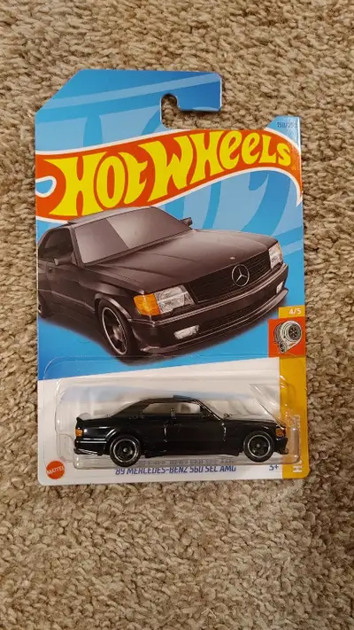 Hot Wheels ‘89 Mercedes-Benz 560 SEC AMG #150 Turbo 4/5, View more