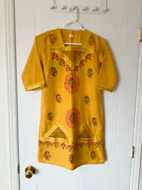 Robe indienne fille 8 ans,