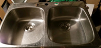 Évier lavabo double de cuisine - stainless - Kitchen sink