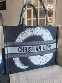 Christian Dior tye dye book tote