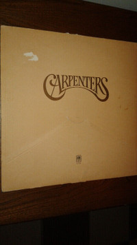 VINYL LPs RECORDs ALBUMs - Carpenters - self-titled LP