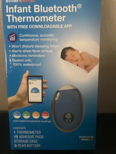 CLEARANCE -NEW CVS Health Smarttemp Infant Bluetooth Thermometer, View more