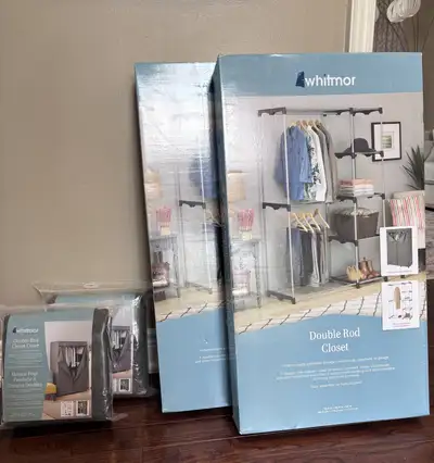 closet organizer , View more