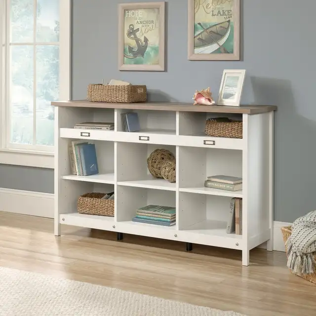 Sauder 417653 Adept 58 Inch Open Storage Credenza Sideboard NEW in Hutches & Display Cabinets in London - Image 2