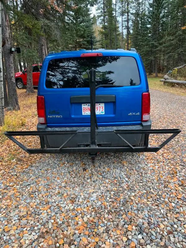 Custom Fabricated Hitch Mounted E-Bike Carrier in Mountain in Calgary - Image 2