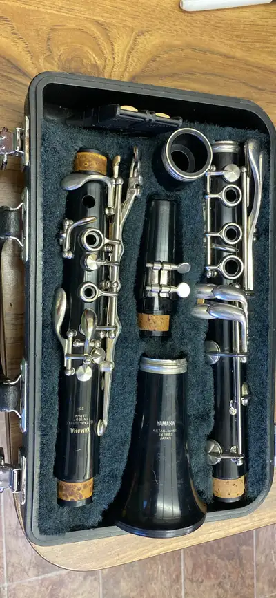 Yamaha Clarinet with case in excellent condition. , View more