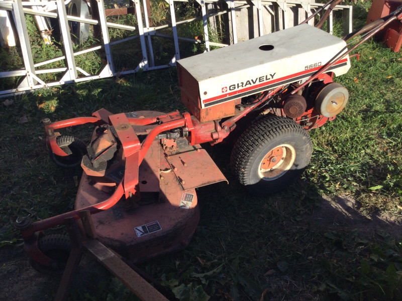 Gravely walk behind for sale  