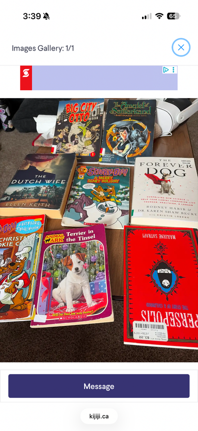 Free books for pick up, View more